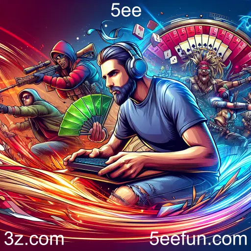 Imagem promocional da 5ee mostrando a plataforma e suas vantagens